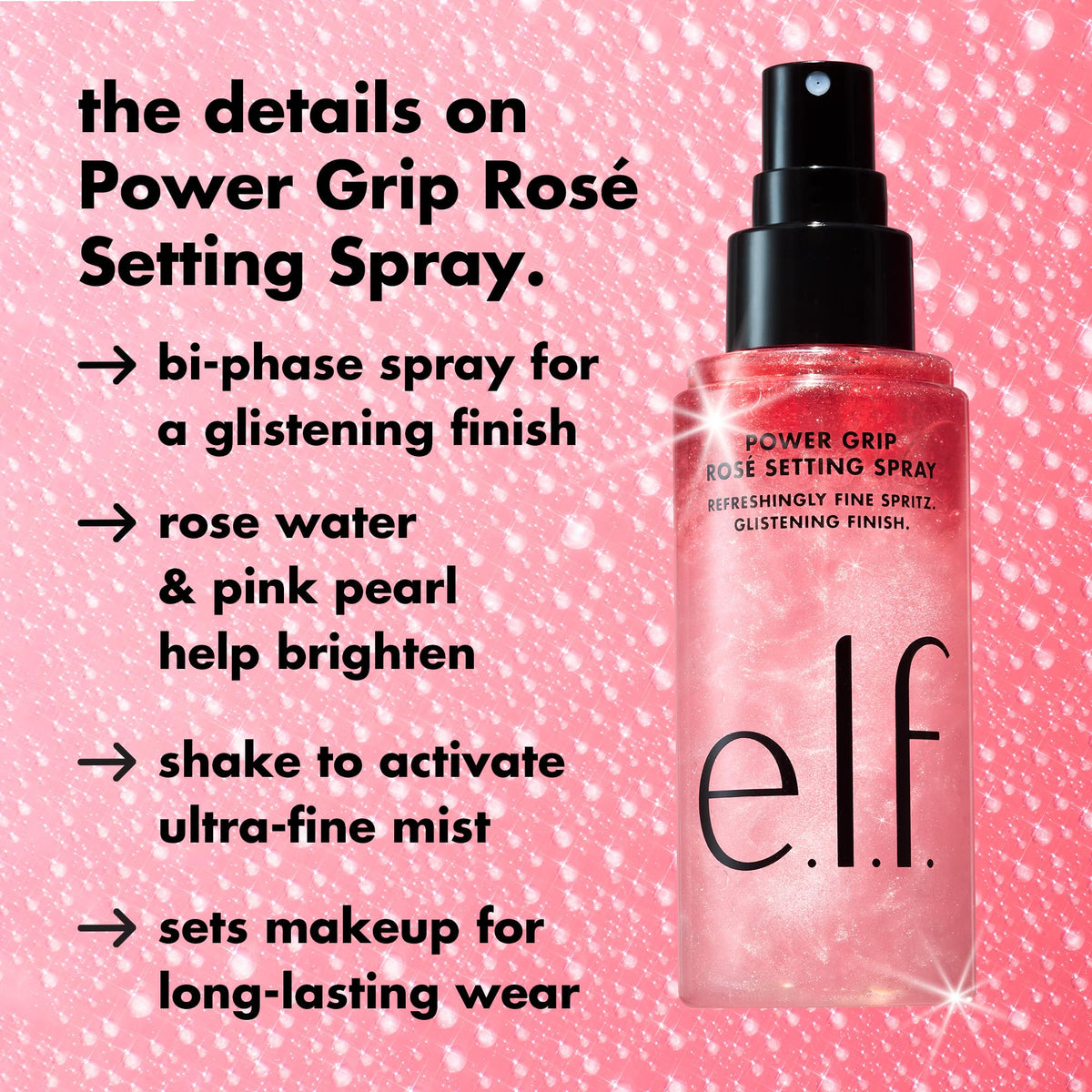 Elf Power Grip Setting Spray 80ml - Zine Beauty Shop