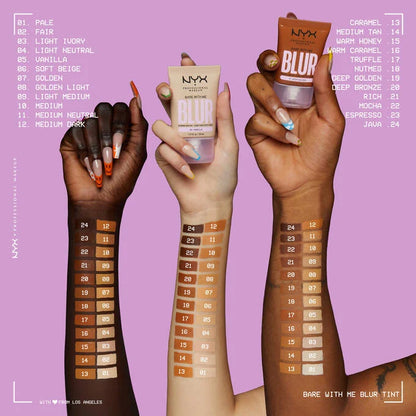 NYX Bare With Me Blur Tint Foundation 30ml - Zine Beauty Shop