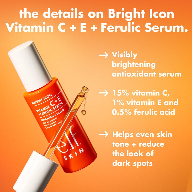 E.l.f Skin Vitamin C + E + Ferulic Serum - Zine Beauty Shop