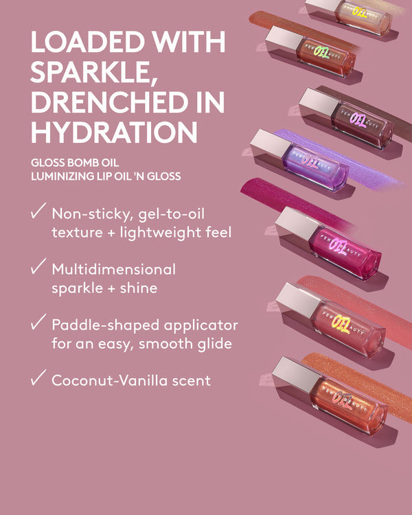 Fenty Beauty Gloss Bomb Oil Luminizing Lip Oil 'N Gloss