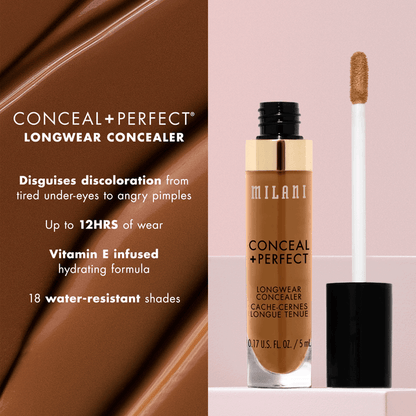 MILANI Conceal + Perfect Longwear Concealer - Zine Beauty Shop