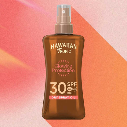 Hawaiian Tropic Glowing Protection Sunscreen Dry Oil SPF 30 200m