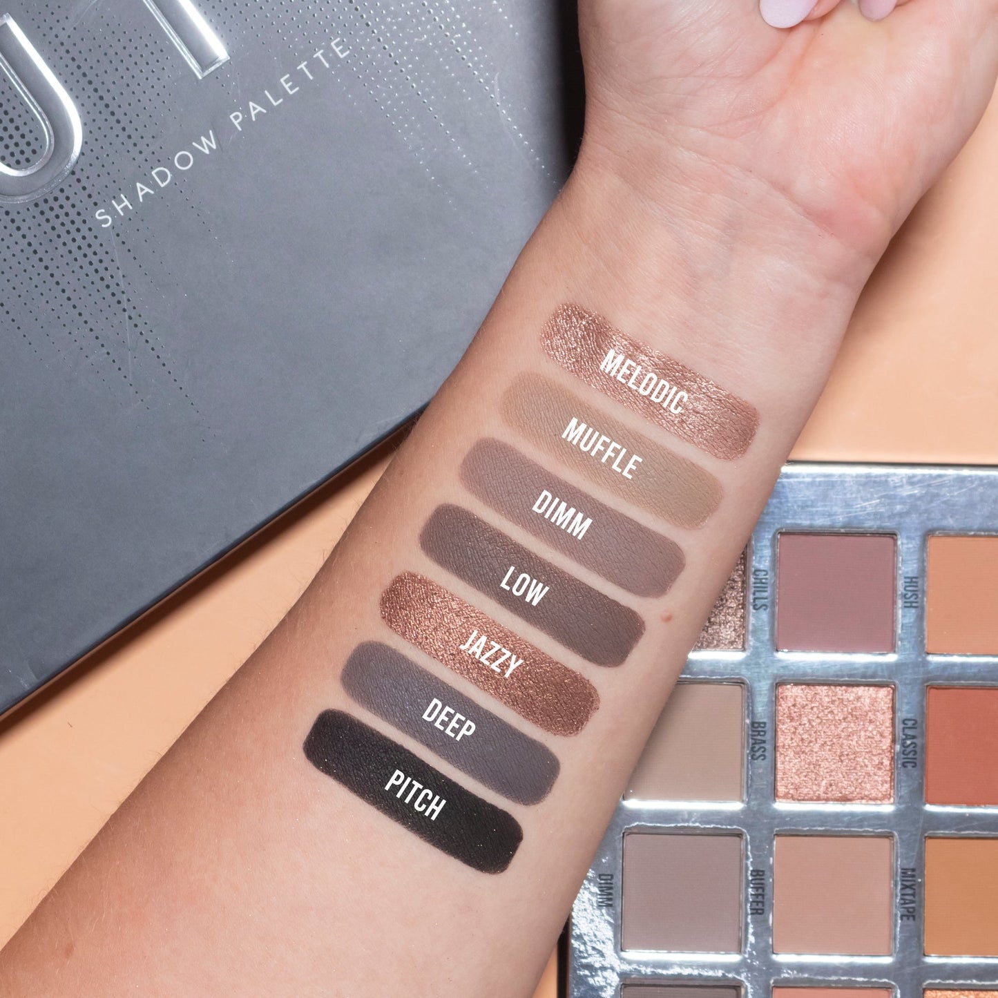 Bperfect Muted Eyeshadow Palette