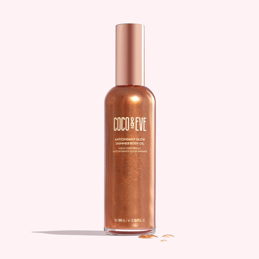 Coco & eve Antioxidant Glow Shimmer Body Oil 100ml