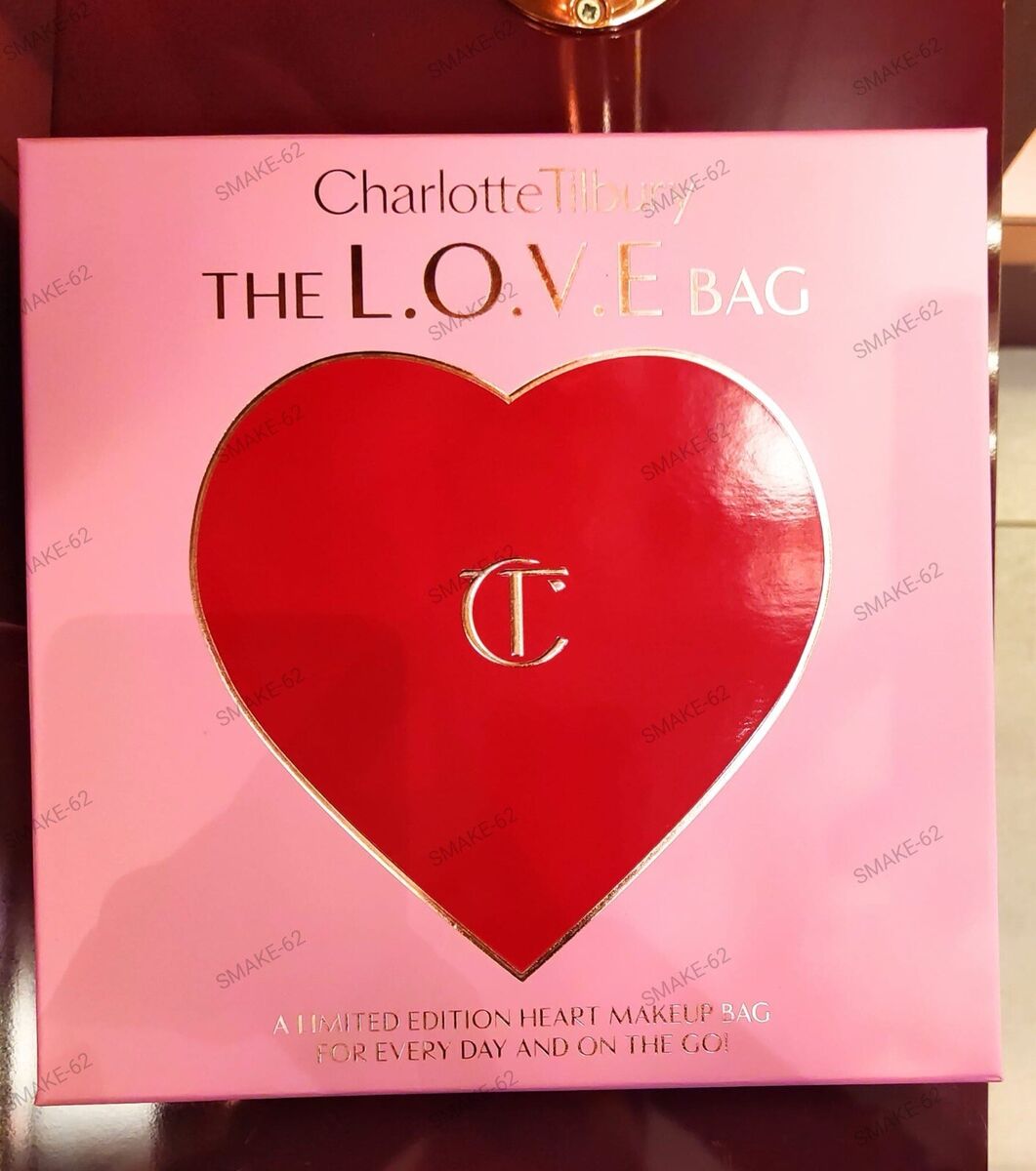 Charlotte Tilbury L.O.V.E BAG LIMITED EDITION RED