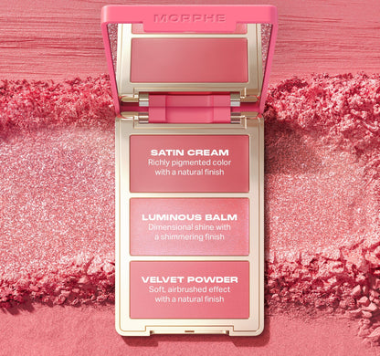 Morphe Cheek Thrills Multi-Finish Face Trio - Zine Beauty Shop