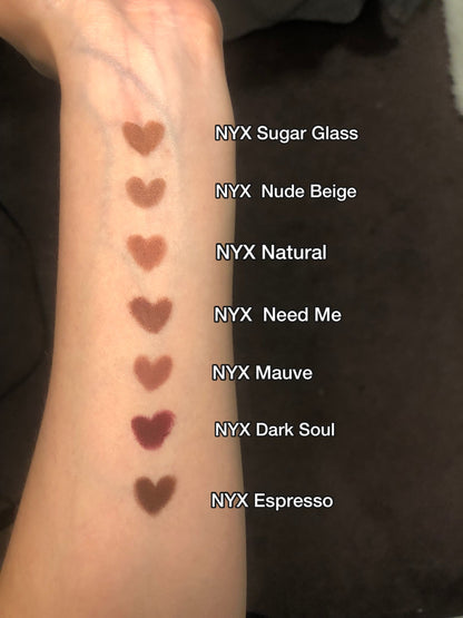 NYX SUEDE MATTE LIP LINER - Zine Beauty Shop