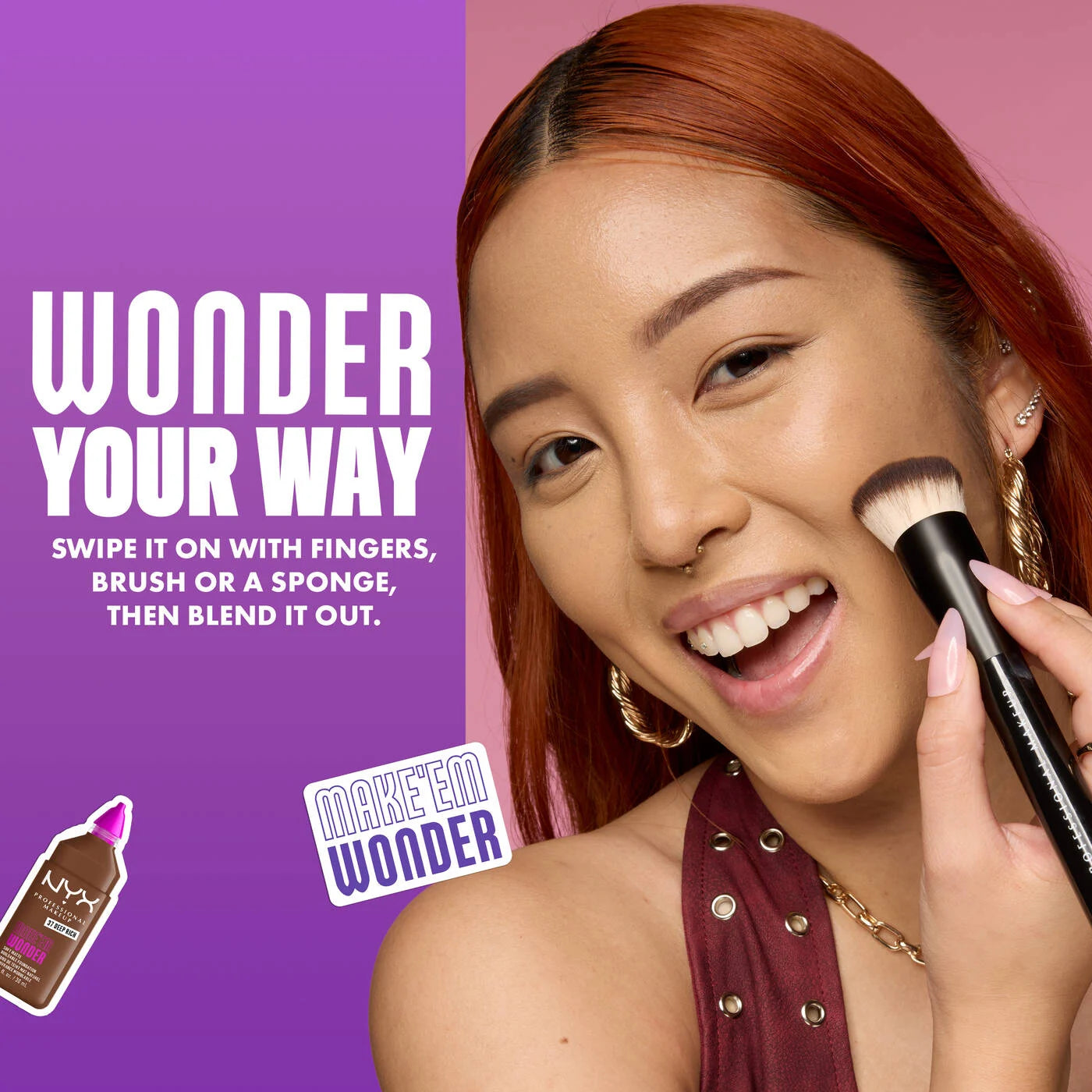NYX Make 'Em Wonder Foundation - Zine Beauty Shop