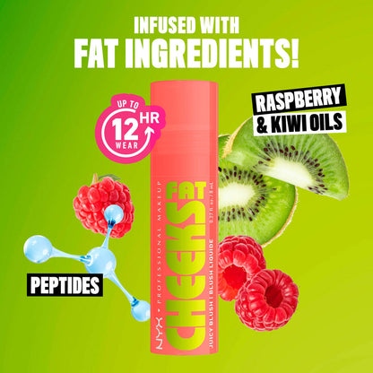NYX FAT CHEEKS JUICY BLUSH - Zine Beauty Shop