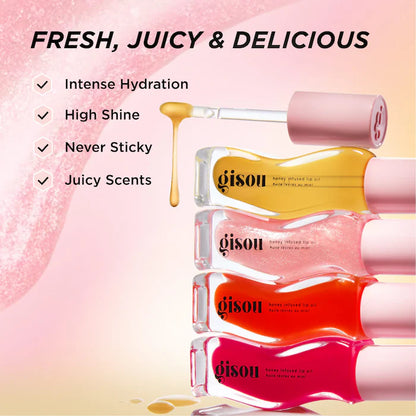 Gisou Honey Infused Hydrating Lip Oil - Zine Beauty Shop