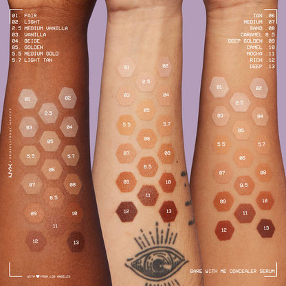 NYX Bare With Me Concealer Serum - Zine Beauty Shop