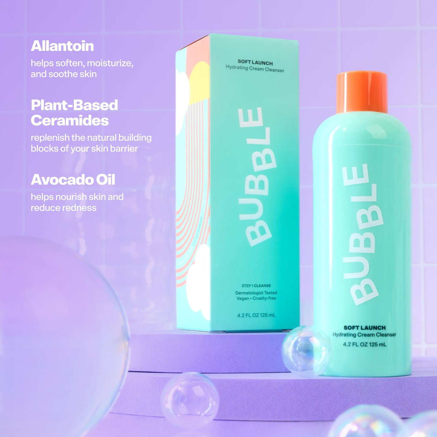 Bubble Soft Launch Hydrating Cream Cleanser