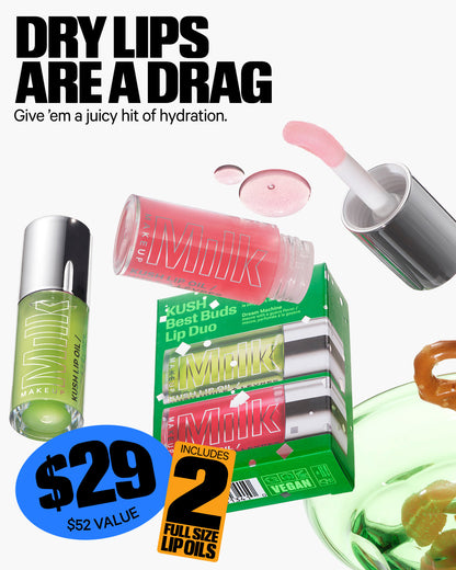 Milk Makeup KUSH Best Buds Lip Oil Duo - Zine Beauty Shop