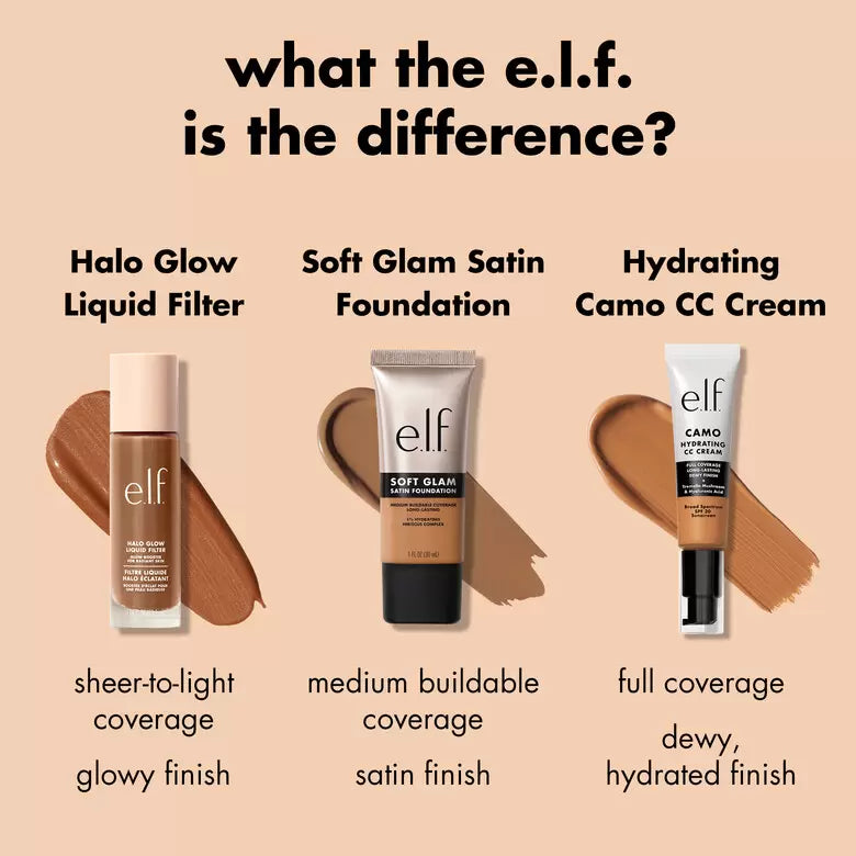 Elf Soft Glam Satin Foundation