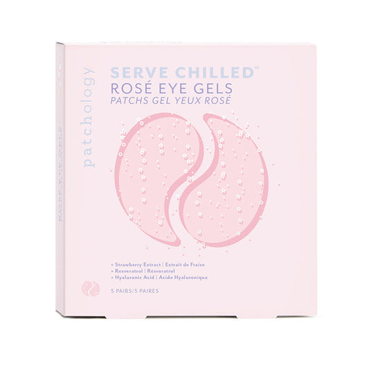 Patchology Rosé Eye Gels (5×2)