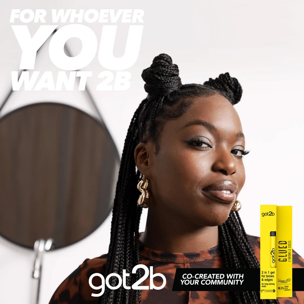 Got2be GLUED 4 BROWS & EDGES 2IN1 GEL - Zine Beauty Shop