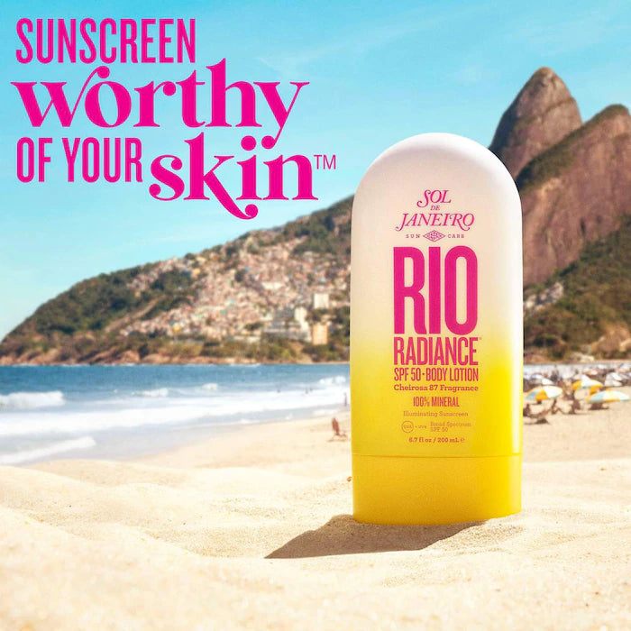 Sol de Janeiro Rio Radiance™ SPF 50 Loción Corporal Mineral Protector Solar con Niacinamida