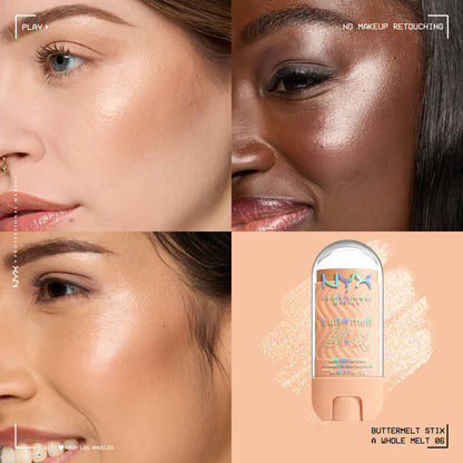 NYX Buttermelt Glow Boosting Highlighter Stix - Zine Beauty Shop