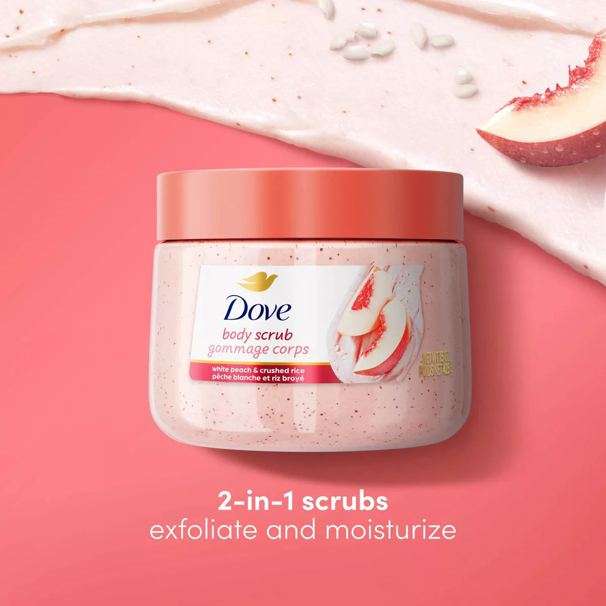 Dove Exfoliating Body Scrub 425g