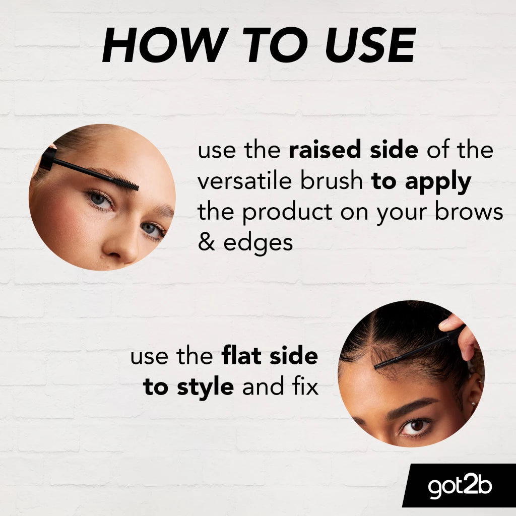 Got2be GLUED 4 BROWS & EDGES 2IN1 GEL