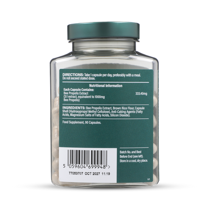 Holland & Barrett Bee Propolis 90 capsules - Zine Beauty Shop