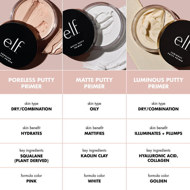 E.l.f Putty Primer Trio