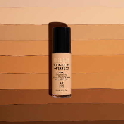 MILANI Conceal + Perfect 2-In-1 Foundation + Concealer - Zine Beauty Shop