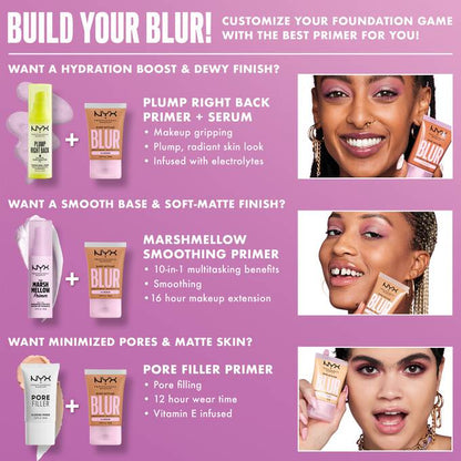 NYX Bare With Me Blur Tint Foundation 30ml - Zine Beauty Shop