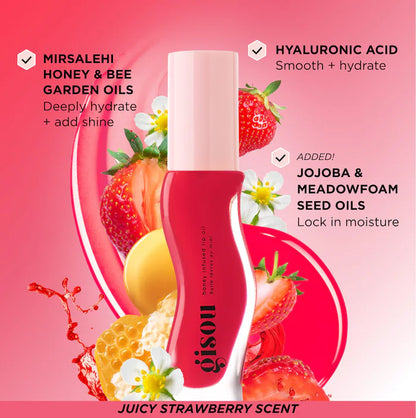 Gisou Honey Infused Hydrating Lip Oil - Zine Beauty Shop