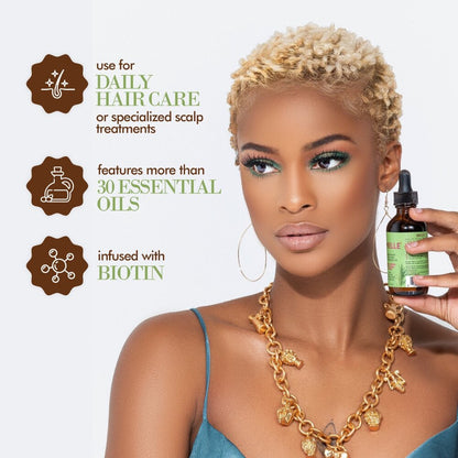 Mielle Rosemary Mint Scalp & Hair Strengthening Oil - Zine Beauty Shop