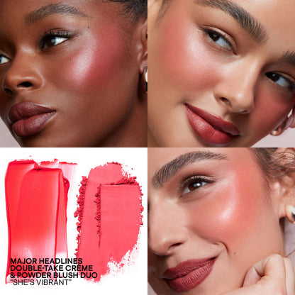 Patrick Ta MAJOR HEADLINES CRÈME & POWDER BLUSH DUO - Zine Beauty Shop