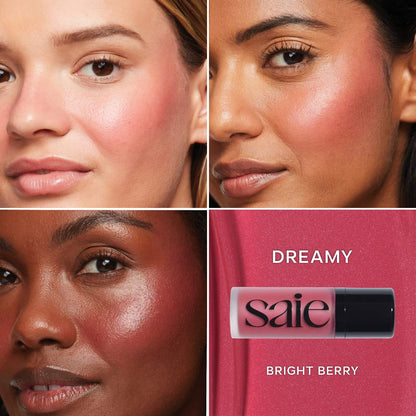 Saie Dew Blush Blendable Liquid Blush 12ml - Zine Beauty Shop