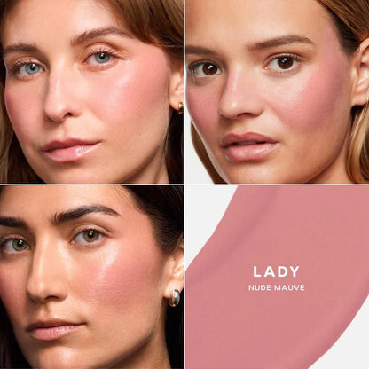 Saie Dew Blush Blendable Liquid Blush 12ml - Zin Beauty Shop - Zine Beauty Shop