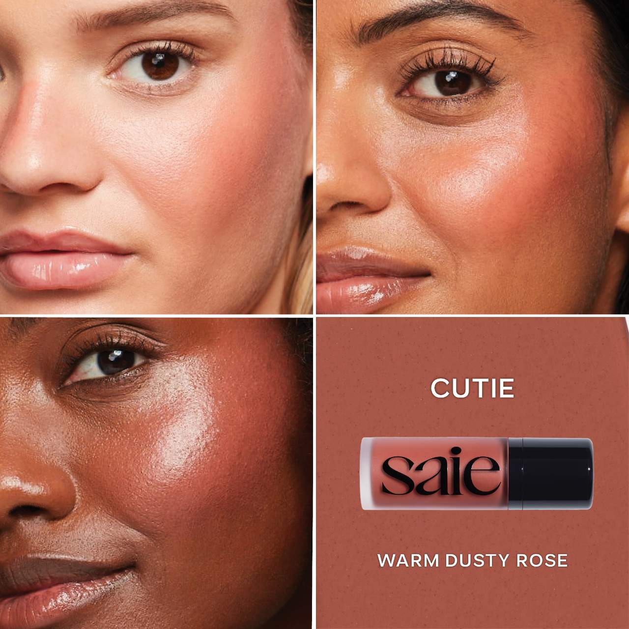 Saie Dew Blush Blendable Liquid Blush 12ml - Zin Beauty Shop - Zine Beauty Shop