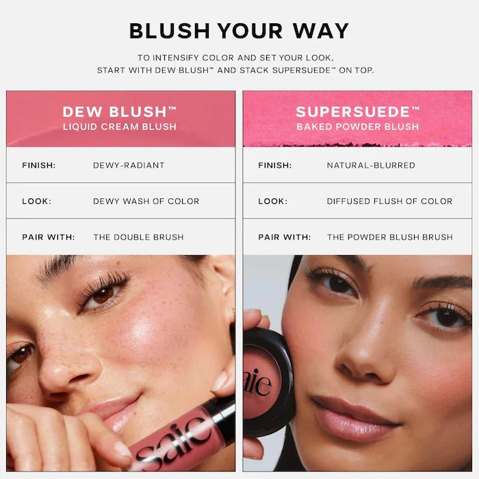 Saie Talc-Free Powder Blush - Zin Beauty Shop - Zine Beauty Shop
