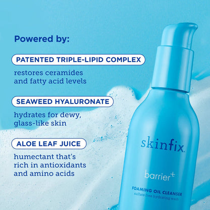 Skinfix barrier+ Foaming Oil Cleanser 177ml - Zine Beauty Shop - Zine Beauty Shop