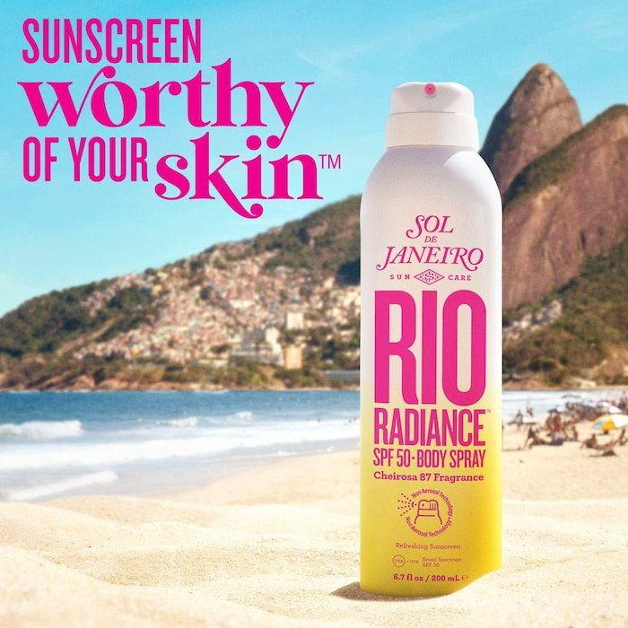 Sol de Janeiro Rio Radiance™ SPF 50 Body Spray Sunscreen with Niacinamide 200ml - Zin Beauty Shop - Zine Beauty Shop