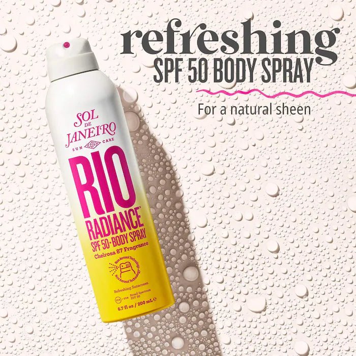 Sol de Janeiro Rio Radiance™ SPF 50 Body Spray Sunscreen with Niacinamide 200ml - Zin Beauty Shop - Zine Beauty Shop