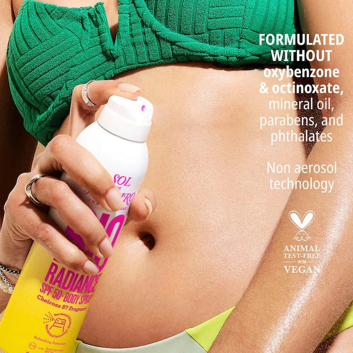 Sol de Janeiro Rio Radiance™ SPF 50 Body Spray Sunscreen with Niacinamide 200ml - Zin Beauty Shop - Zine Beauty Shop