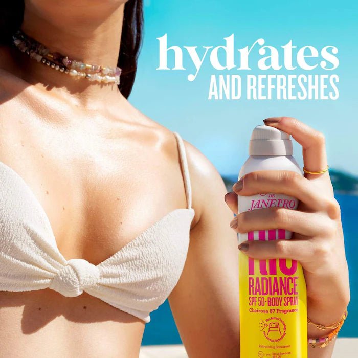 Sol de Janeiro Rio Radiance™ SPF 50 Body Spray Sunscreen with Niacinamide 200ml - Zin Beauty Shop - Zine Beauty Shop