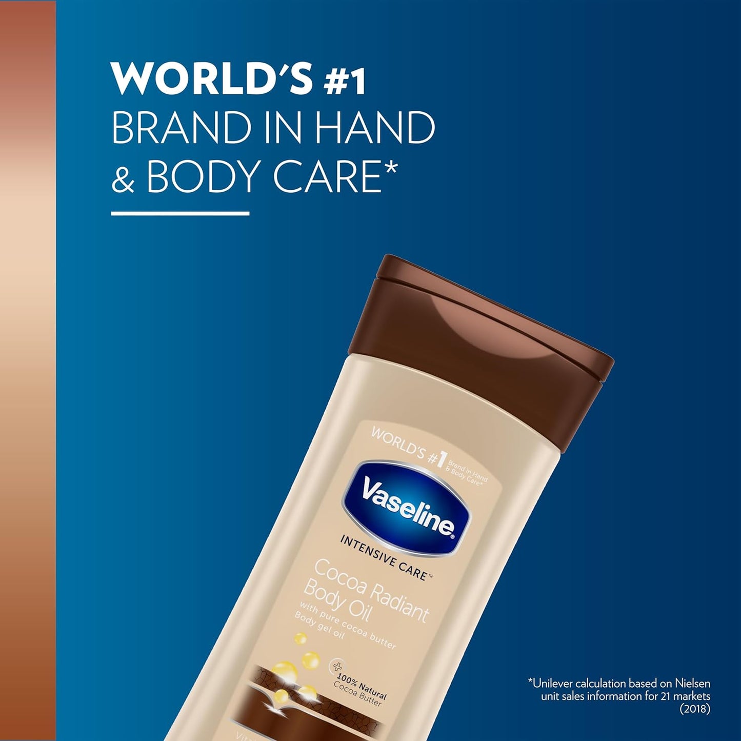 Vaseline Intensive Care Cocoa Radiant Body Gel Oil 200ml - Zin Beauty Shop - Zine Beauty Shop