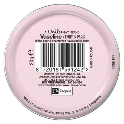 Vaseline X Emily in Paris Limited Edition Lip Tin 20G - Zin Beauty Shop - Zine Beauty Shop
