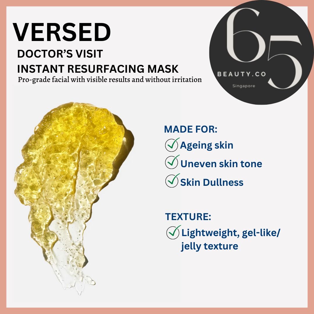 Versed Doctor's Visit Instant Resurfacing Mask 50ml - Zin Beauty Shop - Zine Beauty Shop